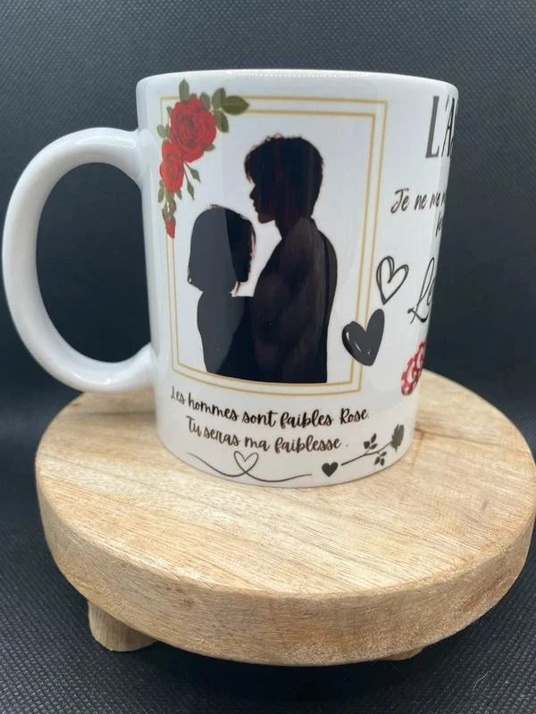 ☕ Mug en Céramique – As de Cœur 📖♥️